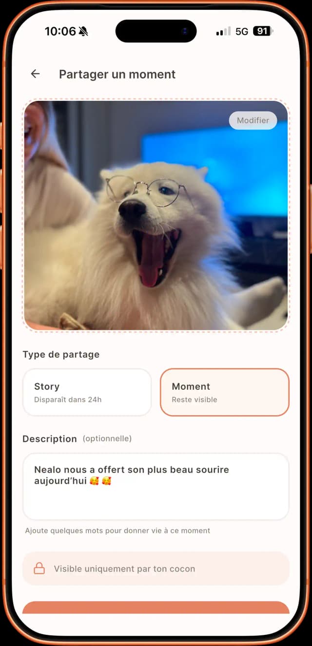 Cocon — partage famille à distance